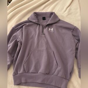 Under Armour Lavender Zip-Up Never Worn